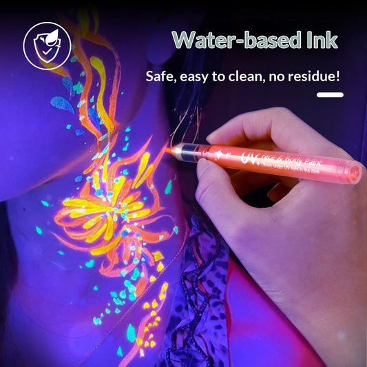 ✨Sada luxusních fixů na obličej a tělo s UV světlem