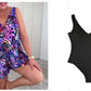 🌸Summer Hot Sale 49%OFF🌸Sleeveless V-Neck Printed Swimsuit