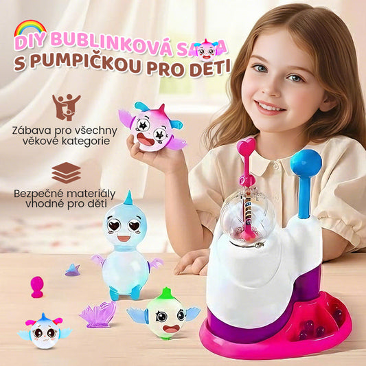 🌈Sada na výrobu bublin s pumpičkou pro děti