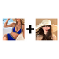 🏖️Costume Costum de baie sexy cu valuri 👙