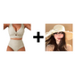 👙Set de bikini cu talie înaltă