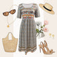 🌸 Rochii cu imprimeu boho