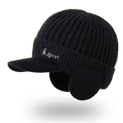 Pánská pletená vlněná čepice🧢