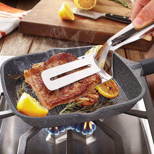 🔥Clampă din oțel inoxidabil cu două fețe, în formă de lopată🍳