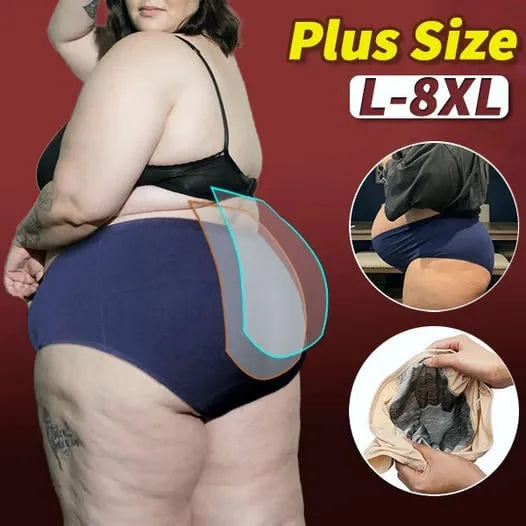 🌸2025 Cea mai nouă lenjerie intimă cu talie înaltă rezistentă la scurgeri (L-8XL)👙