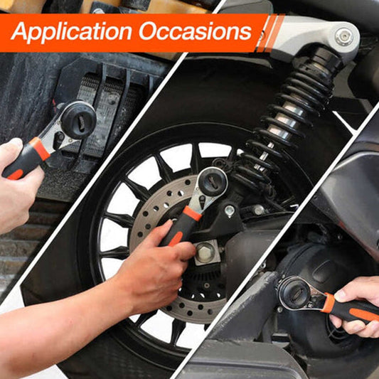 🔧Sada nastavitelných klíčů s ráčnovým mechanismem pro šrouby o průměru 6–22 mm