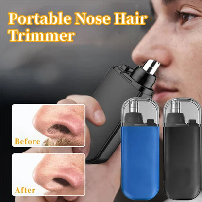 📟 Trimmer portabil pentru părul nasului 👃 fără durere și precis