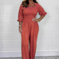 【💟Numerar la livrare】👗Femei de vară Elastic talie Elastic talie Jumpsuit