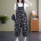 🔥Casual Loose Jumpsuit with Pockets & Solid Color T-Shirt Two-Piece Set