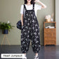 🔥Casual Loose Jumpsuit with Pockets & Solid Color T-Shirt Two-Piece Set