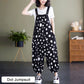 🔥Casual Loose Jumpsuit with Pockets & Solid Color T-Shirt Two-Piece Set