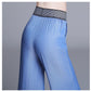 Pantaloni ușori de vară pentru femei cu picioare drepte