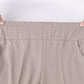Solid Color Elastic Waist Ankle Pants with Pockets（50% OFF）