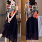 👗Femeii Elegant florale Plus Dimensiune rochii
