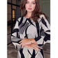 Rochie elegantă rotundă cu gât elastic și curea