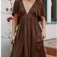 💗Rochie sexy fără spate cu decolteu în V💃