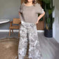 Set din două piese pentru femei cu imprimeu floral casual