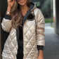 ✨Iarna Hooded Zipper cald Padded Jacket pentru femei
