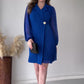📦Livrare gratuită📦👗Rochie Define pentru femei cu talie plisată și guler evazat