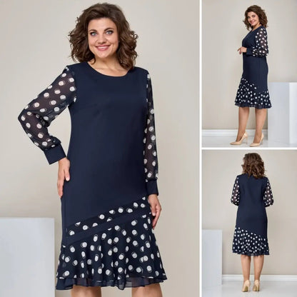【M-4XL】💞Rochie confortabilă și elegantă din sifon