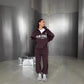 Femei moda Casual Set din două piese