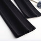 Pantaloni călduroși tridimensionali cropped cu buzunare pentru femei