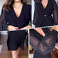 ✨Rochie elegantă cu mânecă lungă, cu decolteu V