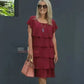 🔥Rochie casual pentru femei cu ondulație ruffle