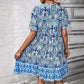 Rochie cu decolteu în V în stil Boho Resort