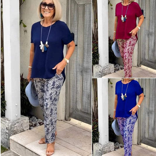 🌺 Set casual din două piese pentru femei