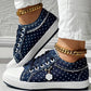 Femei Casual Flat rotund Toe Lace Up Low Top Pantofi