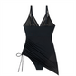 👙 Slimming Mesh Sheer Sarong Wraps Costum de baie