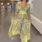 💝Rochie lungă elegantă cu cordon floral pentru femei