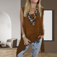 🌸 Top fără mâneci pentru femei  +Pantaloni imprimați Set din două piese