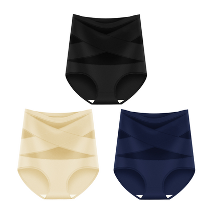 🌸[S-3XL]💗 Dámské spodní prádlo s vysokým pasem a tvarováním břicha 🥰