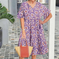 🌸Rochie medie cu imprimeu