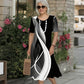 Rochie Monocromă Elegantă