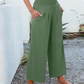 🌸Pantaloni casual cu talie înaltă și croi drept pentru femei