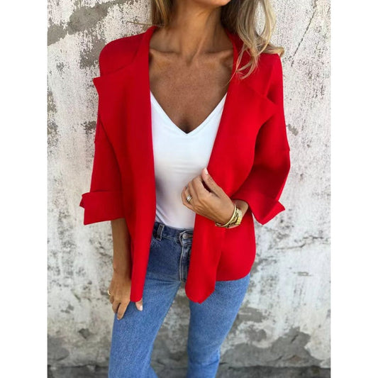 💖Palton casual elegant pentru femei cu rever