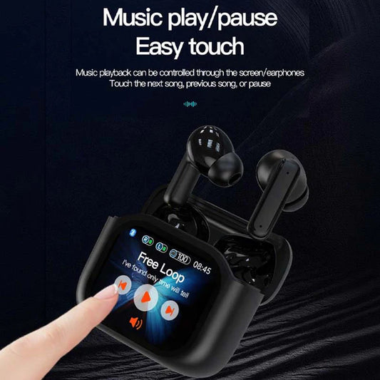 🔥 Vysoce kvalitní zvuk, Bluetooth sluchátka s jasným dotykovým ovládáním