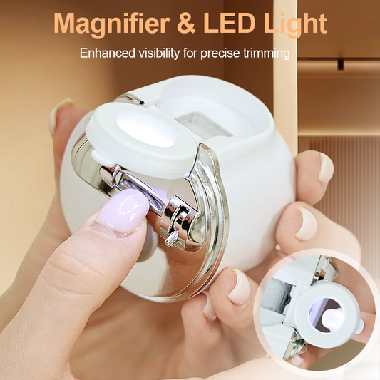 💅 Profesionální LED nůžky na nehty – dokonalá přesnost