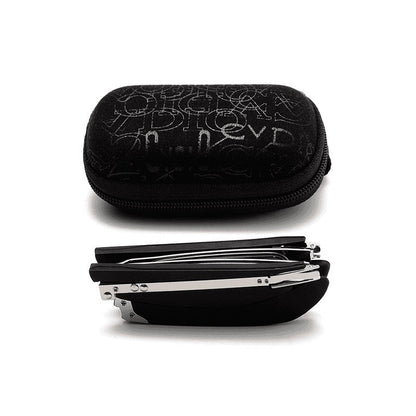 👓 Skládací brýle Zero-Degree (s modrými filtry a obroučkami)🎁Dárek: nástroj na opravu obrouček brýlí