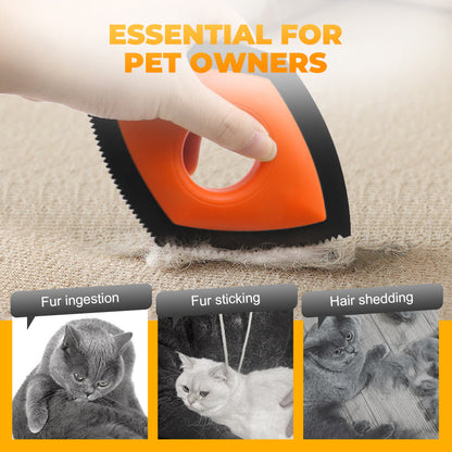 Opakovaně použitelný kartáč na čištění koberců