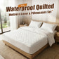 ✨Vodotěsný, prošívaný chránič matrace a povlak na polštář