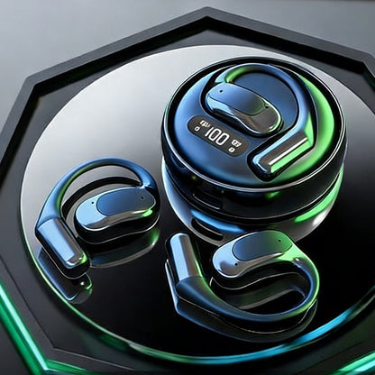 🎧 Sportovní sluchátka s otevřenou zadní stranou a výdrží baterie až 72 hodin – bezpečné uchycení ✨