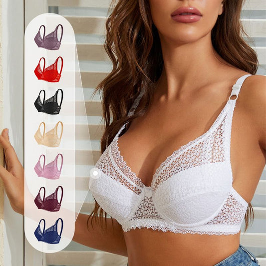 Plus Size Push-up Sexy Lace Bra