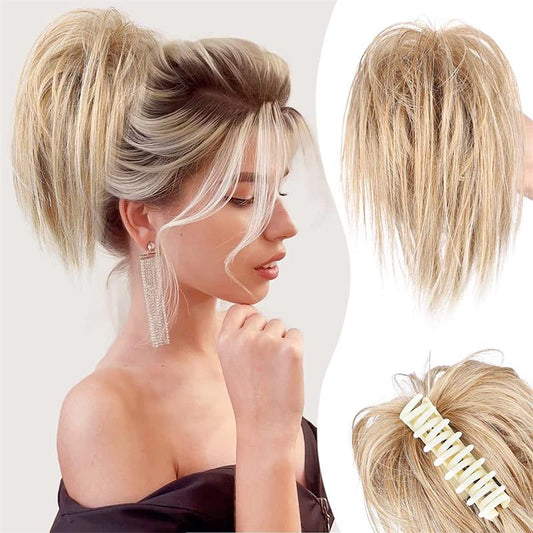 Messy Ponytail Clip prelungește părul