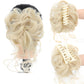 Messy bun bucată de păr, bucată de păr ondulat chignon coadă de păr pentru uzura de zi cu zi