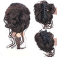 Messy bun bucată de păr, bucată de păr ondulat chignon coadă de păr pentru uzura de zi cu zi