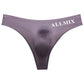 Tanga cu talie joasă, fără cusături, din mătase transparentă Ice Silk